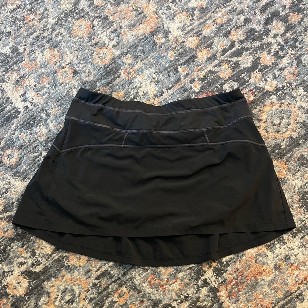 Black Tennis Skirt